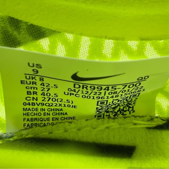 New Nike Zoom Mamba V DR9945-700 Volt Track Spikes DR9945-700 main image 10
